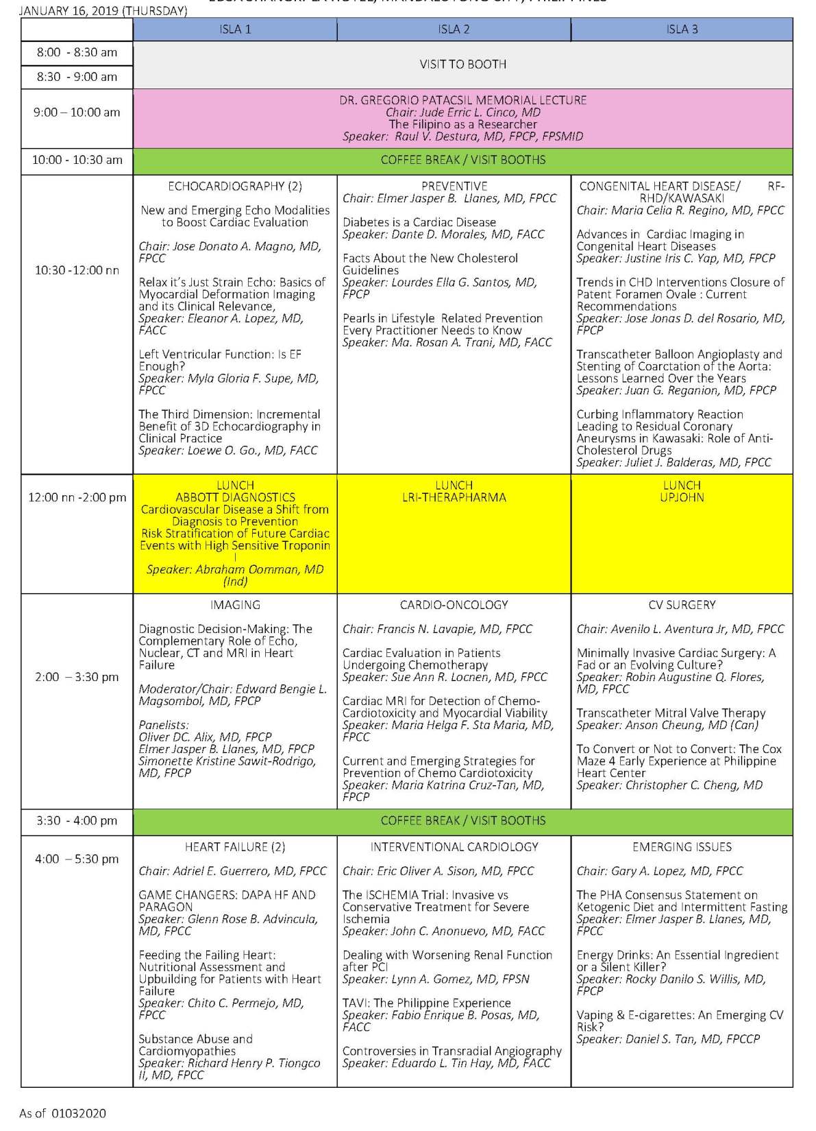 ACCESS PHA MidYear2020 Program01032020 Page 2